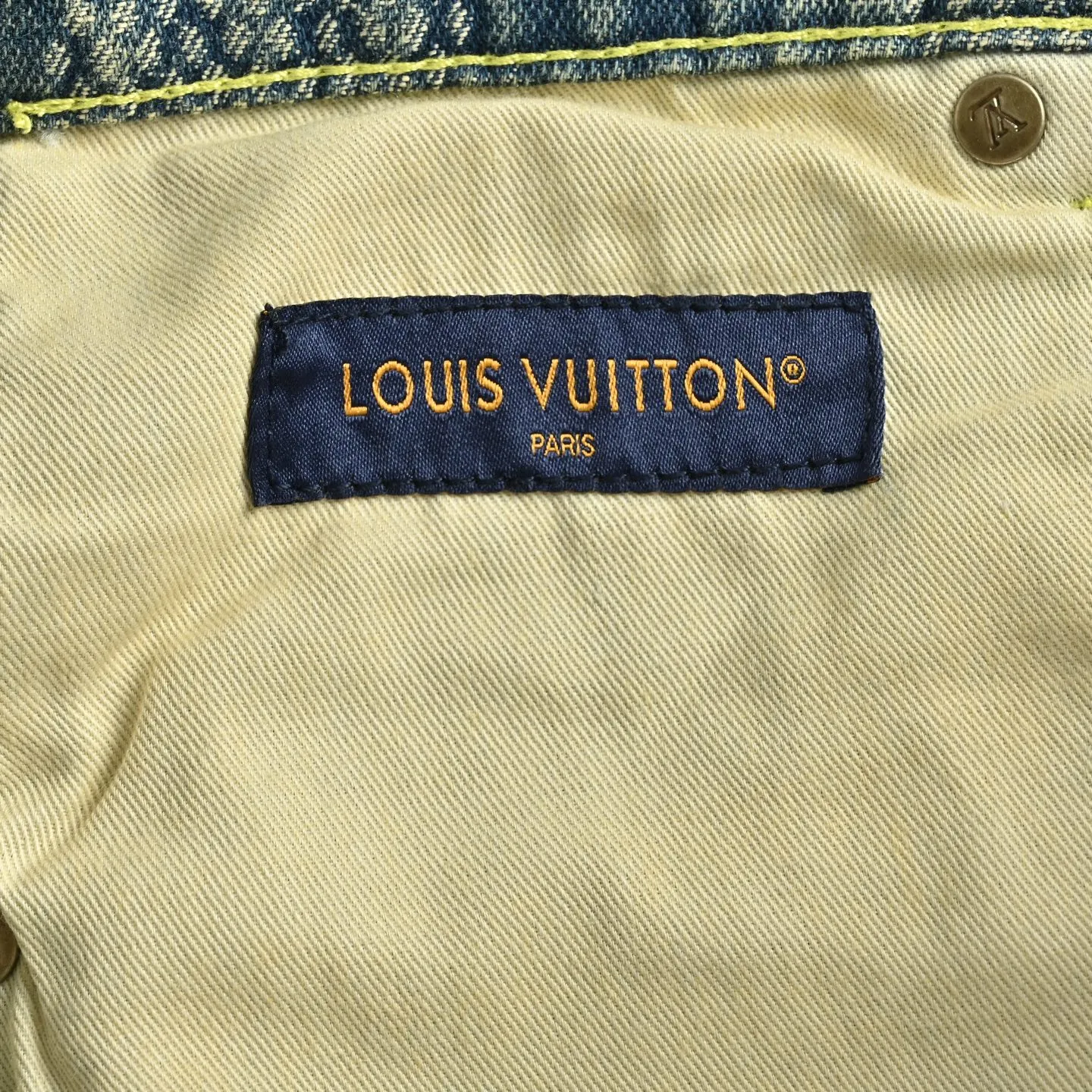 Louis Vuitton/Louis Vuitton checkerboard jeans